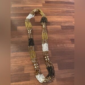 Elegant Multicolor Beaded Necklace